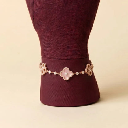 Atlas Rose — Bracelet de Bras Or Rose Waterproof | Auraya